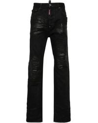 DSquared² - Slim Cut Denim Trousers - Lyst