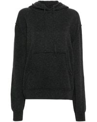 Maison Margiela - Four-Stitch Logo Wool Blend Hoodie - Lyst