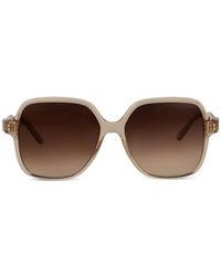Ferragamo Eyewear - Square-Frame Sunglasses - Lyst