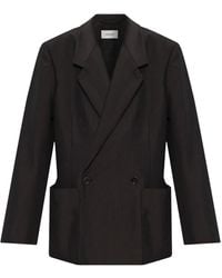 Lemaire - Double-Breasted Blazer - Lyst