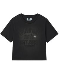 Izzue - Embroidered-Detail T-Shirt - Lyst