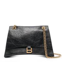 Balenciaga - Medium Crush Chain-strap Shoulder Bag - Lyst