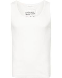 Extreme Cashmere - No333 Fine-knit Tank Top - Lyst