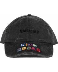 NAHMIAS - Kick Rocks 6 Distressed Baseball Cap - Lyst