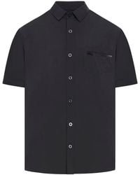 Sacai - Short-Sleeve Button-Up Shirt - Lyst