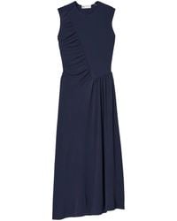 Tory Burch - Abito Midi Con Ruches - Lyst