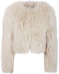 DR. HOPE - Cropped Jack Met Gewelfde Stapel - Lyst