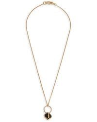 Jil Sander - Onyx-Pendant Necklace - Lyst