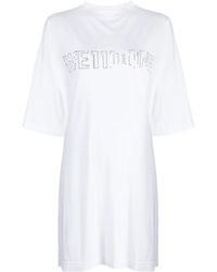 we11done - Logo-Embellished T-Shirt - Lyst