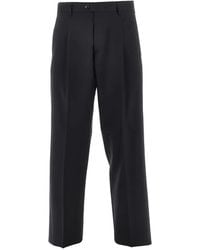 BRERAS Milano - Pantalon En Laine Vierge Orazio À Plis - Lyst
