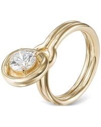 Melissa Kaye - 18K Rocky Diamond Ring - Lyst