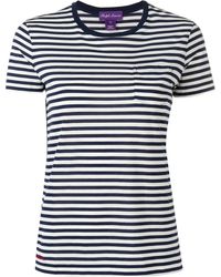 Ralph Lauren - Camiseta Sailor a rayas - Lyst