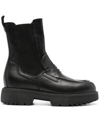 Nero Giardini - Calf-Length Leather Boots - Lyst