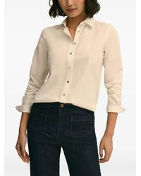 Brooks Brothers - Blusa con botones del logo - Lyst