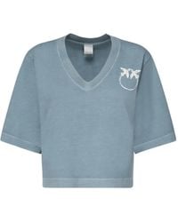 Pinko - Suez Cotton T-Shirt - Lyst