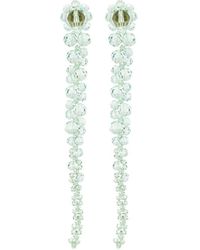 Simone Rocha - Drip Crystal-beads Dangle Earrings - Lyst