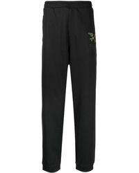 KENZO - Crest Logo-embroidered Track Pants - Lyst