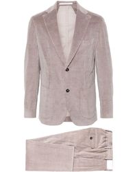 Eleventy - Single-breasted Corduroy Suit - Lyst