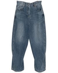 Juun.J - Vaqueros Anchos Con Tira Ajustable - Lyst