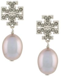 Tory Burch - Oorbellen Met Parel - Lyst