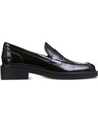 Högl - Lauren Leather Loafers - Lyst