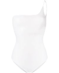 Oséree Costume intero monospalla - Bianco