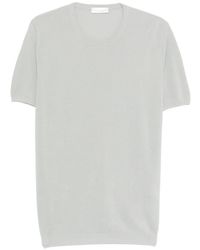 Roberto Collina - Crew-Neck Ribbed-Knit T-Shirt - Lyst
