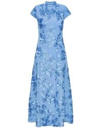 ROTATE BIRGER CHRISTENSEN - Floral Maxi Dress - Lyst