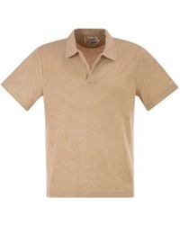 MC2 Saint Barth - Terry-Cloth Polo Shirt - Lyst