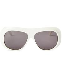 Palm Angels - Oversized Pilot-Frame Sunglasses - Lyst