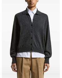 Peserico - Cardigan À Motif Moucheté - Lyst