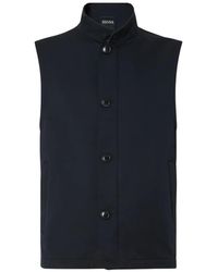 ZEGNA - Button-Up Gilet - Lyst