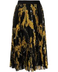 Versace - Chain Couture Midi Skirt - Lyst
