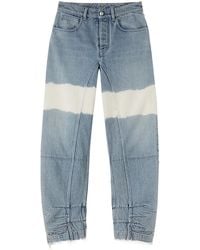 Jil Sander - Jeans With A Bleaching Effect - Lyst