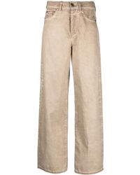 Uma Wang - High-Waisted Straight-Leg Jeans - Lyst