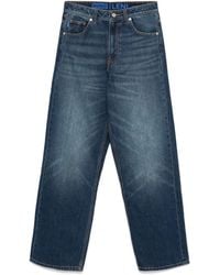 HUGO - Jeans Con Applicazione Logo - Lyst