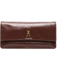Patrizia Pepe - Crinkled Leather Cross Body Bag - Lyst
