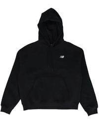 New Balance - Kangaroo-Pocket Hoodie - Lyst