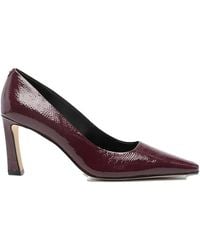 MICHAEL Michael Kors - Darrah Pointed-Toe Leather Pumps - Lyst