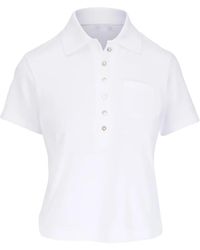 Vince - Button-Up Poloshirt - Lyst
