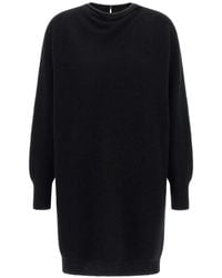 Brunello Cucinelli - Monile Ribbed-Knit Mini Dress - Lyst