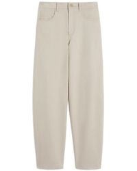 Max Mara - Emily Stretch Bull Denim Trousers - Lyst