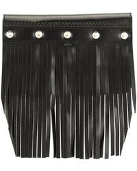 Comme des Garçons - Fringe-Detail Leather Wallet - Lyst