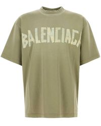 Balenciaga - Camiseta con logo estampado - Lyst