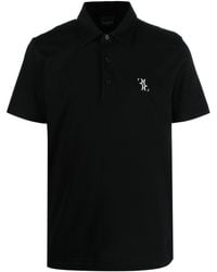 Billionaire - Logo-print Short-sleeve Polo Shirt - Lyst