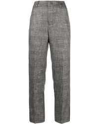 Liu Jo - High-waisted Tailored Trousers - Lyst