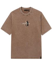 FIVE CM - Graphic Crewneck T-Shirt - Lyst