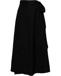 Voz - Wrap Around Maxi Skirt - Lyst