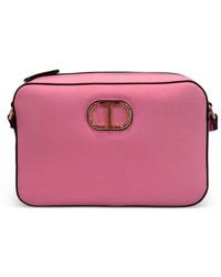 Twinset - Logo-Plaque Cross Body Bag - Lyst