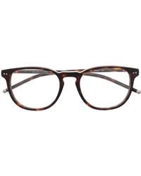 Polo Ralph Lauren - Round-Frame Tortoiseshell-Effect Glasses - Lyst